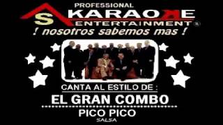 KARAOKE GRAN COMBO PICO PICO [upl. by Benkley]