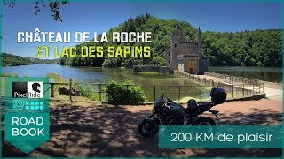 Roadbook n°9  Balade moto MT07  Château de la Roche et Lac des sapins [upl. by Aicenet938]