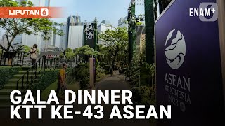 Hutan Kota GBK Jadi Lokasi Gala Dinner KTT ke43 ASEAN  Liputan6 [upl. by Akenn]