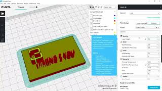 Cura Grundlagen  Einstellungen 3D Druck  Anet A8 GER ENG SUB [upl. by Ermina]