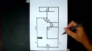 TIPS FLOOR PLAN FLOOR PLAN FOR 2 BEDROOM HOUSES [upl. by Wilder]