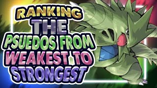 Ranking the PseudoLegendary Pokémon Weakest to Strongest [upl. by Radec]