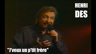 Henri Dès  quotJveux un ptit frèrequot Concert à la Cité des Congrès de Nantes 1996 [upl. by Aluino]