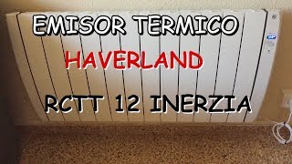 Programación emisor térmico Haverland [upl. by Onoitna]