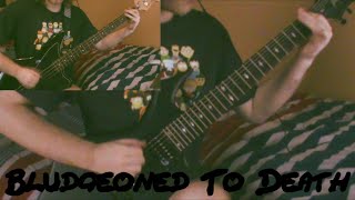 Suicide Silence  Bludgeoned To Death  Guitar Cover [upl. by Dowdell]