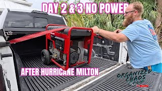 Day 2 amp 3 of No Power After Hurricane Milton [upl. by Alegnatal]