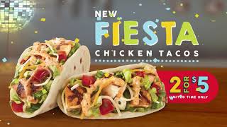 2 for 5 Fiesta Chicken Tacos [upl. by Merta]