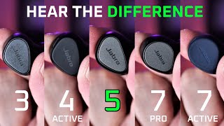 Jabra Elite 5 Call Quality vs ALL Jabra Earbuds 😲 [upl. by Eldreeda208]