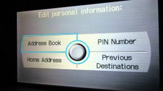 How to remove and delete all personal info on Acura and Honda Navigation System [upl. by Areic]