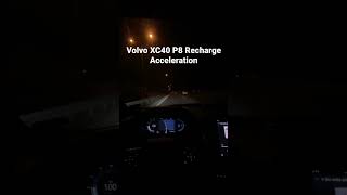 Volvo XC40 P8 Recharge Hızlanma  Top Speed [upl. by Alokin]