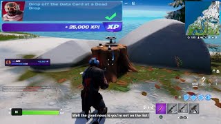 Receive your next objective in Covert Cavern Fortnite Locations [upl. by Raynor643]