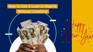 HOW TO GET LOAN ONLINE INSTANTLY Quick Loan Without Collateral in Nigeria [upl. by Nayllij]