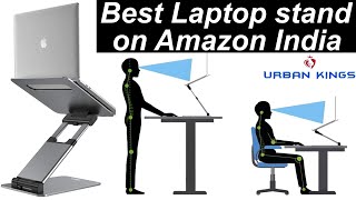 Best Laptop stand in India  Urban Kings Laptop Riser Nulaxy Laptop stand alternative [upl. by Anivram]