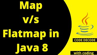 Map Vs Flat Map  Top Java 8 Coding Interview Question and Answers  Code Decode  Java 8 features [upl. by Studley137]