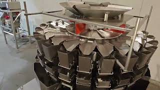 160725 Ishida 24heads multihead weigher [upl. by Seeto]