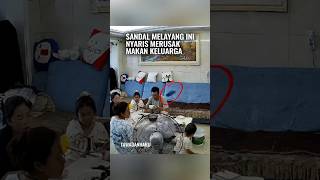 Sandal Terbang Mengguncang Makan Siang [upl. by Anemaj]