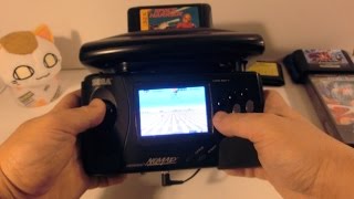 Genesis 32x running on modified Sega Nomad external pad and other features [upl. by Imena]