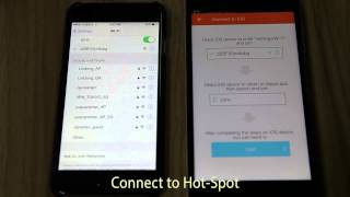 Tutorial 2 How to connect between Android and iOS [upl. by Eilah]