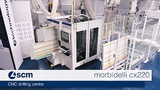 SCM morbidelli cx220  CNC drilling centre [upl. by Frodin665]