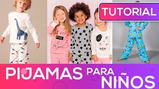 Pijamas para NIÑOS como hacer [upl. by Alamac994]