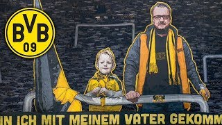 TORCIDA DO BORUSSIA DORTMUND FEZ UM MOSAICO 3D FANTÁSTICO 300319 [upl. by Yecart]