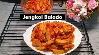 JENGKOL BALADO  인도네시아 음식  印尼菜 インドネシア料理  Indonesian cuisine  la comida picante  Mudah dan Nikmat [upl. by Nylidam]