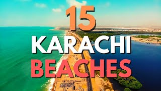 Top 15 Beaches in Karachi Sindh  Urdu amp Hindi  Tanveer Rajput TV [upl. by Dranik114]