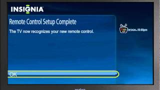 Programming Your Remote  Insignia Connected TV [upl. by Amikat]