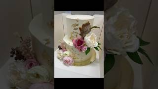 💍 wedding weddingcake cakeshorts cakedecorating cakedesign cakeart cake cakedecoration [upl. by Whatley]