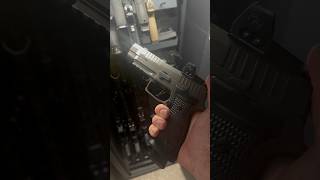 Any Sig P320 fans out there Love the AXG Legion on my pistol rack short viral 9mm p320 [upl. by Akkinahs]