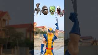 XMen Wolverine waiting for the mystery behind the door  COFFIN DANCE SONG COVER shorts [upl. by Eldwin]