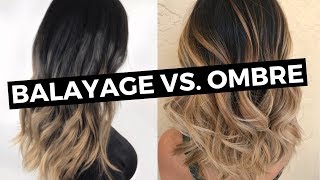 What is Ombre Hair  Balayage  What is the Difference between Ombre hair and Balayage [upl. by Daniala]