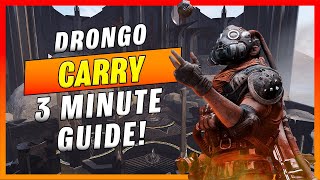 3 Minute Drongo Guide Carry  Predecessor Guide [upl. by Ij185]