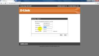 How to setup Dlink wifi router  Static IP Configuration 2016 [upl. by Farah]