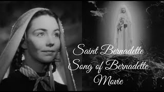 Saint Bernadette The Song of Bernadette Movie [upl. by Lello756]