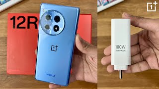 ONEPLUS 12R Unboxing  5500mAh Battery  Snapdragon 8 Gen 2 [upl. by Moreville]