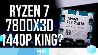 IS the 7800X3D worth buying for 1440p gaming [upl. by Wartow]