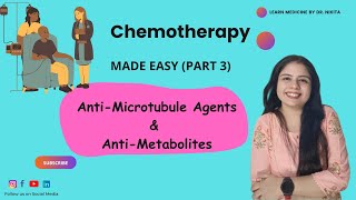 Chemotherapy Drugs Pharmacology of AntiMicrotubule amp AntiMetabolites  Part 3 Chemotherapy Drugs [upl. by Hintze290]