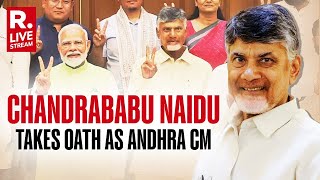 Chandrababu Naidu Takes Oath As Andhra Pradesh CM  SwearingIn Ceremony LIVE  Republic TV [upl. by Chad522]