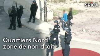 Quartiers Nord Marseille  zone de non droit pour la police [upl. by Betthel142]