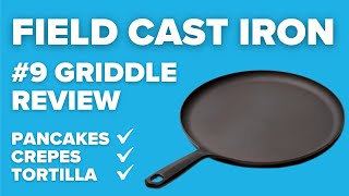 Putting the Field 9 Griddle Pan to the test with awesome results [upl. by Barton]