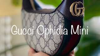 Review Gucci Ophidia Mini Shoulder Bag [upl. by Atenaz]