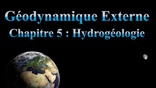 5 1 Geodynamique externe Hydrogéologie Les aquifères [upl. by Aynekat]