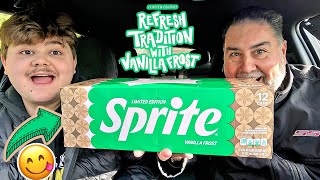 NEW Sprite Vanilla Frost Review  Kroger EXCLUSIVE [upl. by Franci]