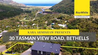 30 Tasman View Road Bethells  Kara Armishaw  Ray White Austar Group [upl. by Klinges]