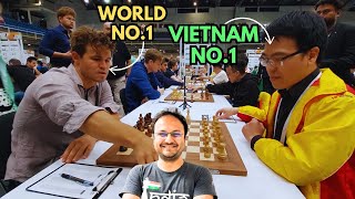 Why Magnus Carlsen is World no1 for 14 years  Carlsen vs Le Quang Liem [upl. by Ajnek]