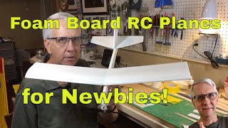 Foam Board RC Planes for Newbies [upl. by Cirtap]