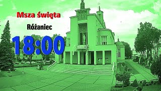 1410 g1800 Msza święta na żywo  Różaniec  NIEPOKALANÓW – bazylika [upl. by Ellemaj]