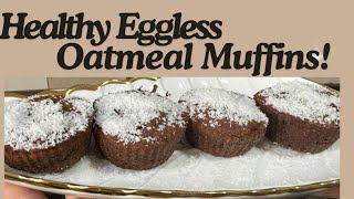 Healthy banana and oatmeal muffins Recipe [upl. by Alten72]