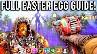 FULL OUTBREAK SOLO EASTER EGG GUIDE Cold War Zombies EASY Easter Egg Tutorial [upl. by Yeuh]